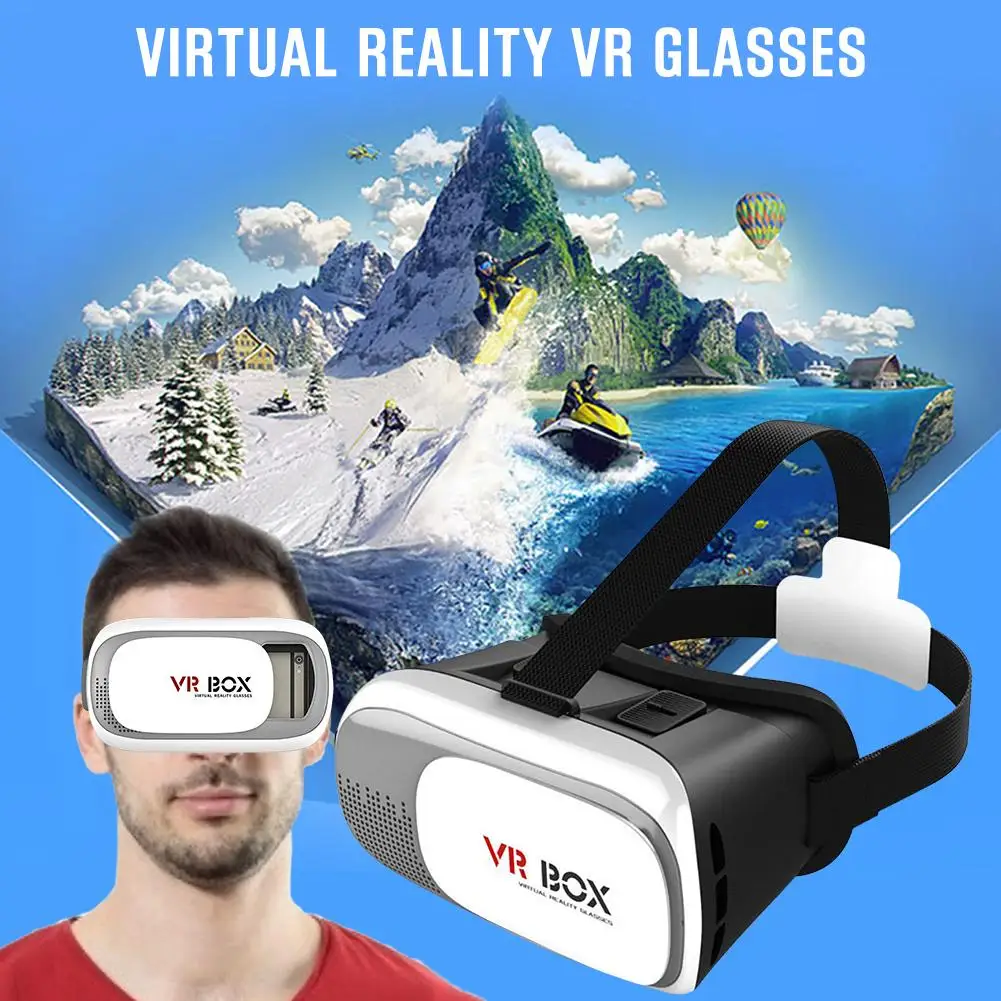 vr box 2.0 virtual reality 3d goggles for android & ios smartphone