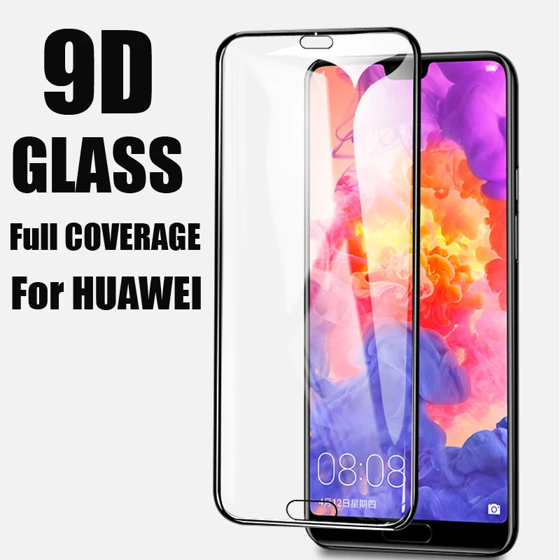 Закаленное стекло 9D для Huawei Nova 5 Pro 5i защитная пленка Honor Mate 30 20 lite P smart 2019 защитное |