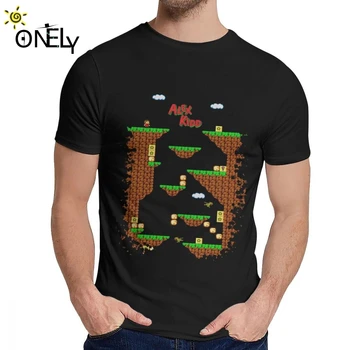 

Classic Round Neck Alex Kidd In Miracle World T Shirt Graphic Print Man Soft Slim Top Tee Wholesale