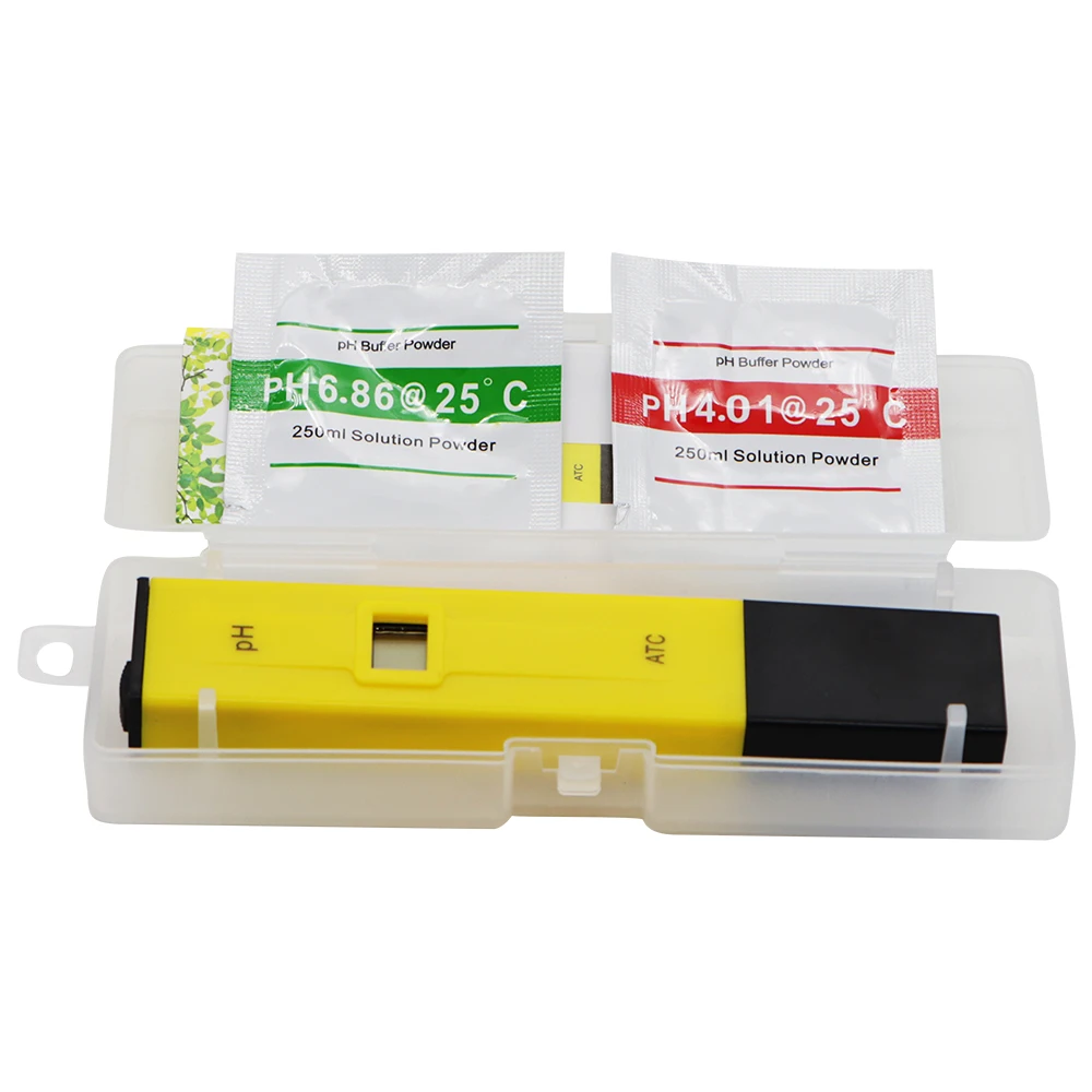 Portable PH Value Test Pen Aquarium PH Tester Meter Water Accurate Digital Meter Pen 0-14