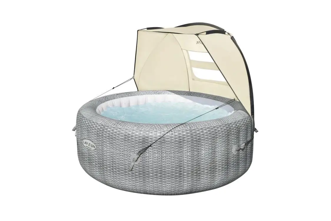 60304 Bestway183x94x109c навес для всех Bestway спа 6 'x 37x43 ''сетчатые окна водонепроницаемая