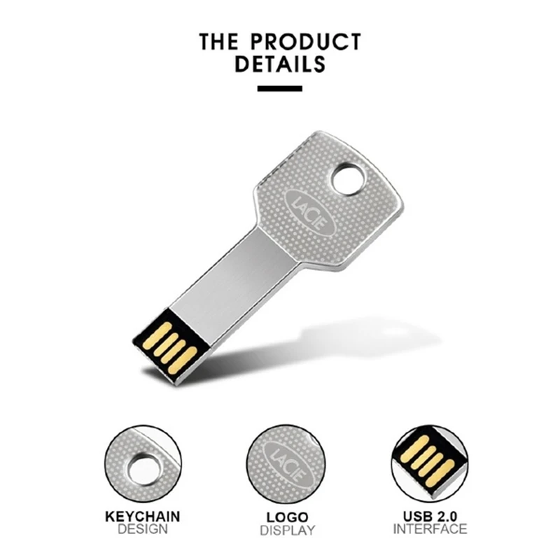 Металлическая usb 2,0 карта памяти 8 ГБ usb флэш-накопитель 128 ГБ Флешка 16 ГБ флеш-накопитель 16 ГБ флеш-накопитель 64 ГБ 32 ГБ водонепроницаемый ключ