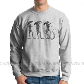 

Men's Alien Evolution Alien Covenant Alien VS Predator Hoodies Graphic Sweatshirts Cotton Lightweight Pullovers Apparel