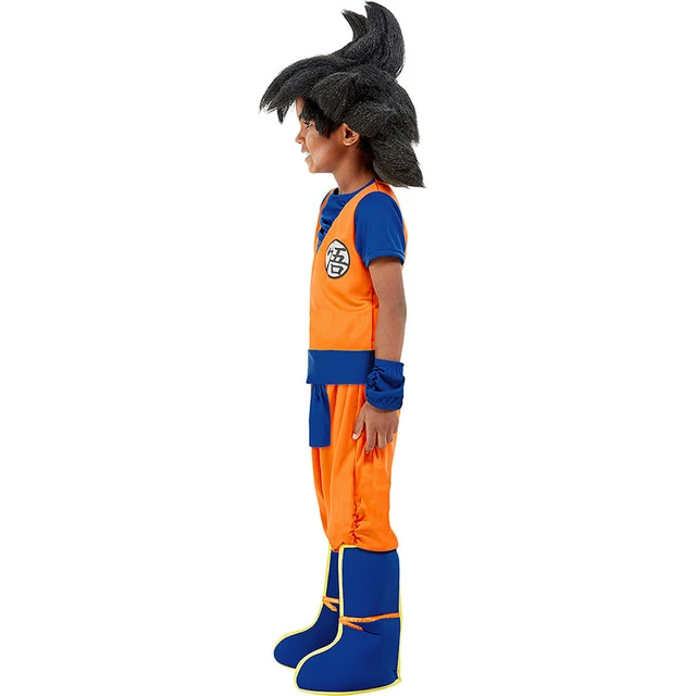 Son Goku Costume Cosplay per bambini Anime giapponesi Halloween ragazzi  abbigliamento per ragazze set carnevale pasqua