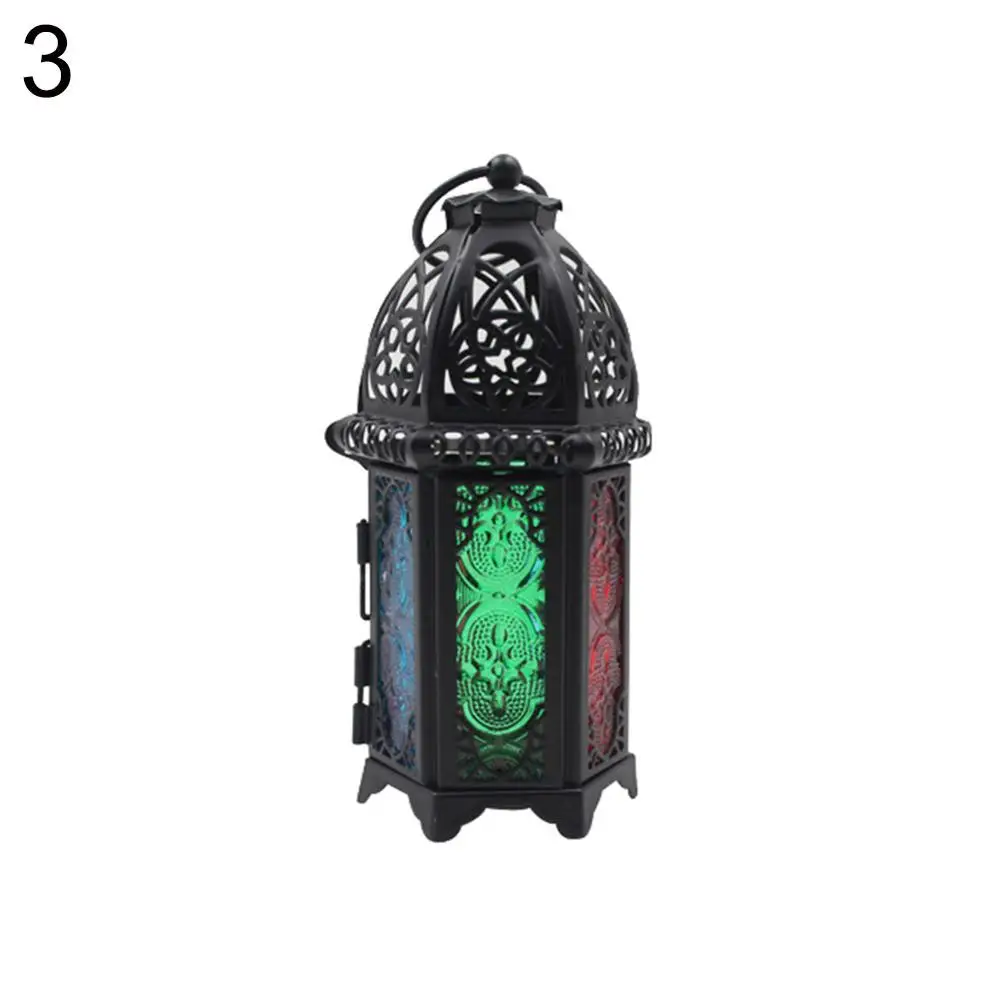 MOROCCAN GLASS CANDLE LANTERN Camping Lantern Camping Boutique