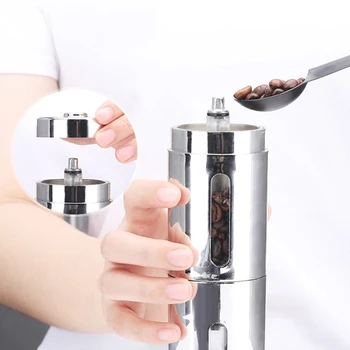

Coffee Grinder Manual Mini Stainless Steel Hand Loop Ring Kitchen Tools Timemore Adjuste Adjustable Coffee Bean Machine