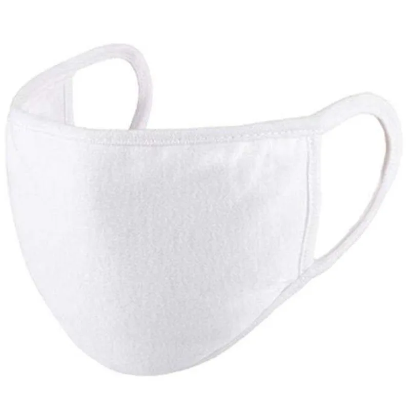 

20 Packs of Unisex Masks Adjustable Dust Masks, White Cotton Washable Masks Bicycle Cycling Camping Masks, Cotton Washable Reusa