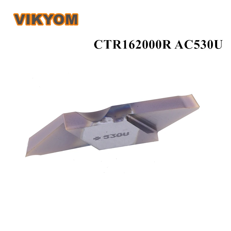 

Токарные инструменты, токарный станок с ЧПУ, фрезерный инструмент CTR162000R AC530U, 1 шт., зеркальное лезвие для обработки токарного станка с ЧПУ