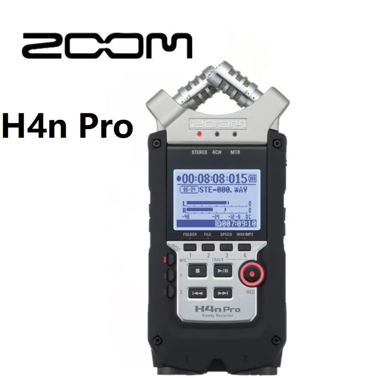 Горячий зум H4N PRO ручной удобный аудио рекордер четырехтрековая портативная записывающая ручка H4npro - Цвет: ZOOM H4n Pro