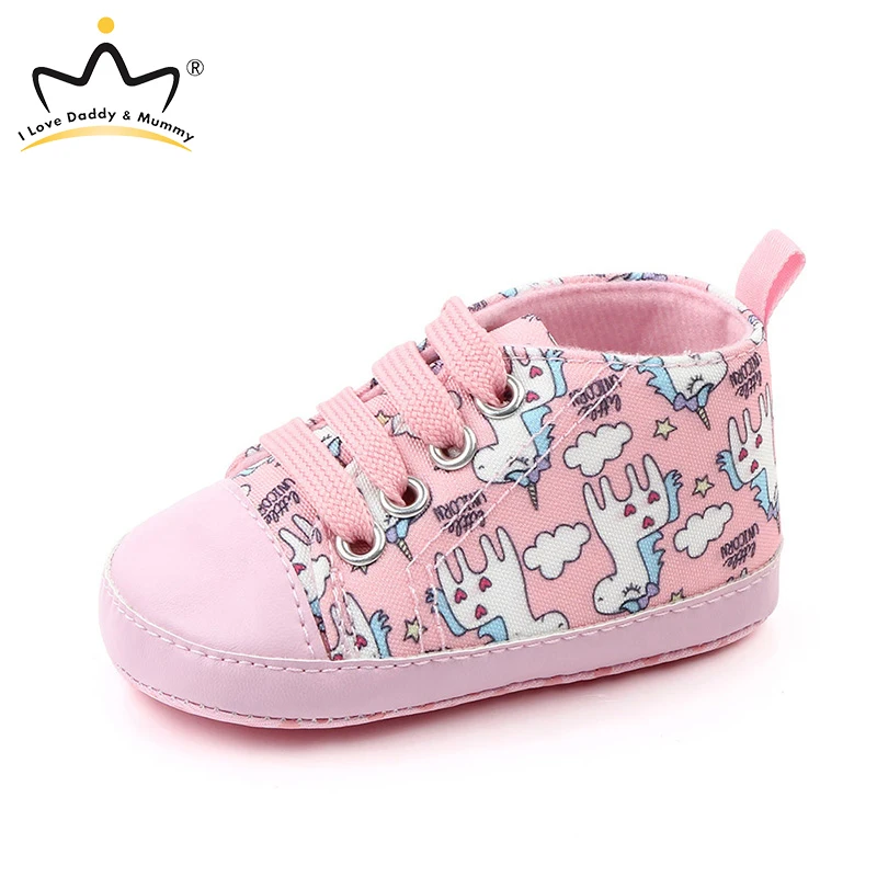 Winter Cute Unicorn Baby Shoes Boy Girl Sneakers Warm Soft Bottom Anti Slip Newborn Shoes Toddler Enfant First Walkers
