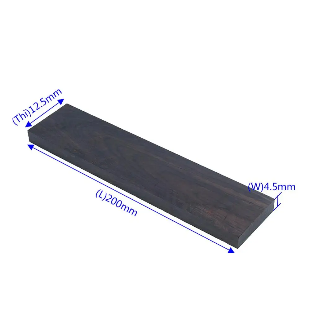 Black Ebony Wood DIY Hardwood Furnitures Cabinet For Guitars Musical Instrument