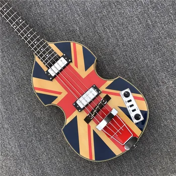 

Custom factory, high quality 4-string electric bass, free transportation