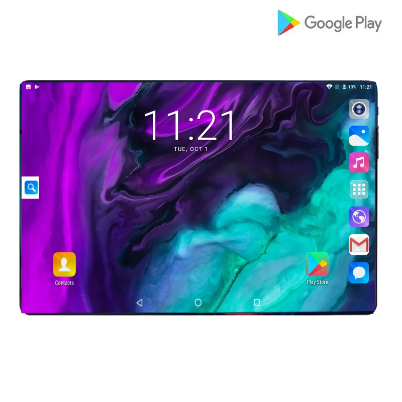

New 10.1 Inch tablet Android 9.0 Octa Core 6GB RAM 128GB ROM 3G 4G FDD LTE Wifi Bluetooth GPS Phone call Glass Screen Tablet pc
