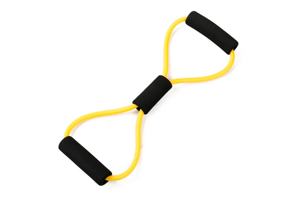 Yoga Resistance Bands Elastic Band Sports Exercise Puller 8-shaped Chest Expander for Body Building Home Gym Fitness Equipment