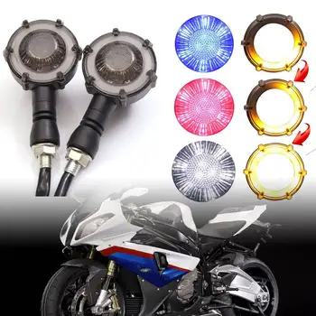 

2Pcs 12V Universal Motorcycle Motorbike Led Lamp Turn Signal Indicator Lights