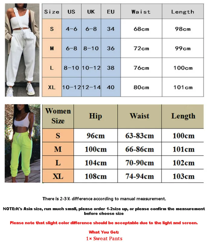 Women Casual Sweatpants Jogger Dance Harem Pants Sports Baggy