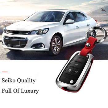 

All-Round Protection Car key Wallet case for Buick Chevrolet Chevy Lova Malibu For Cruze Corsa Antara Meriva Key housekeeper