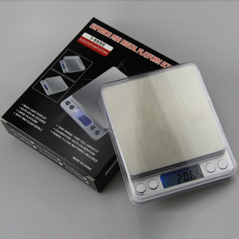 

0.1g 0.01g Precision Portable Digital Bead Scale Kitchen Household Food Scale Electronic Scale Platform Scale Without Battery