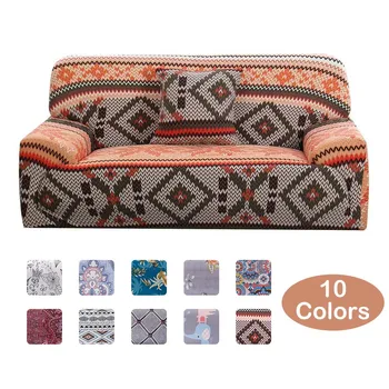 

Meijuner Sofa Cover Printed Stretch Couch Cover Geometric Elastic All-inclusive Slipcover Protector Sofa Covers For Living Room