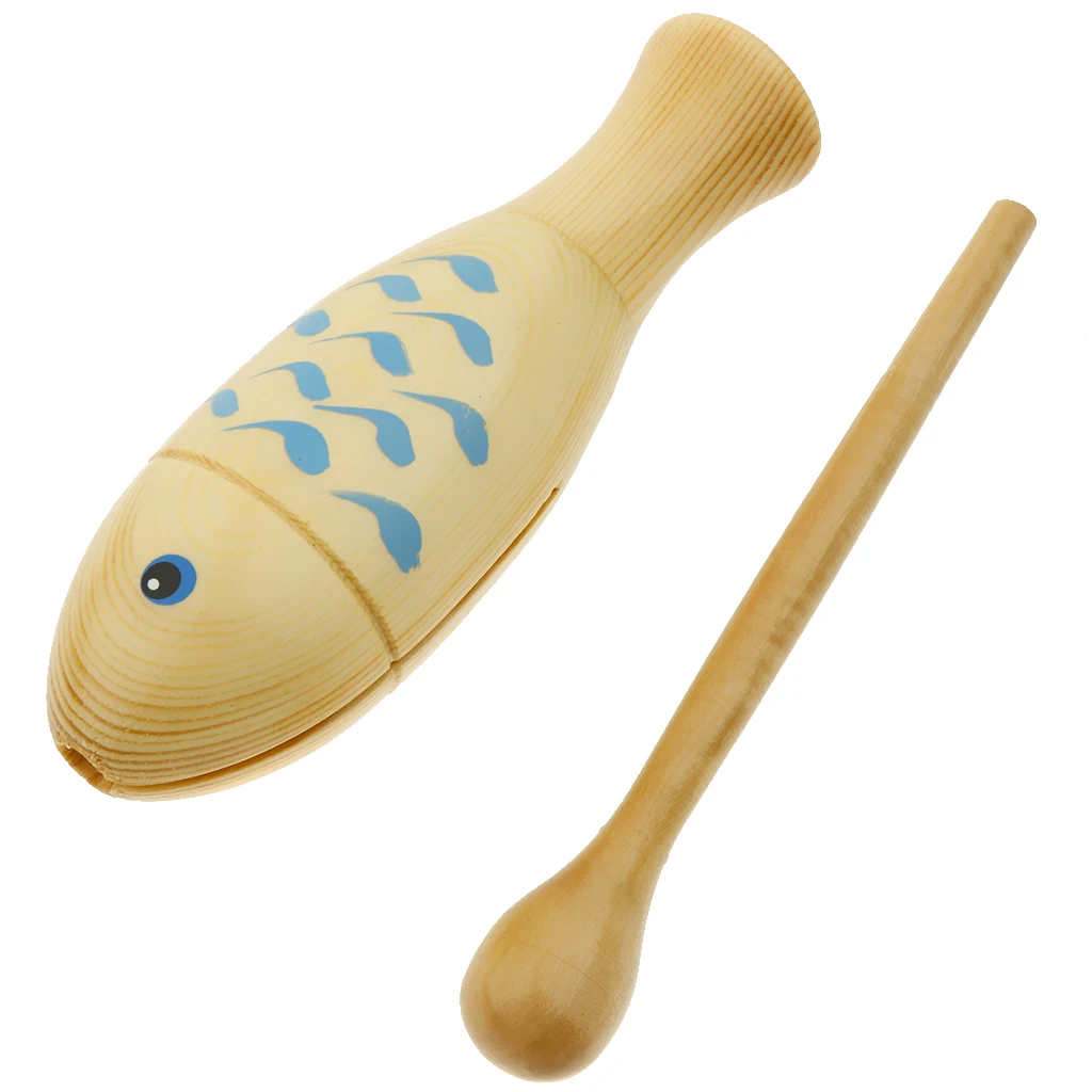 

Kids Chinese Bangzi Musical Instrument Toy Wood Clapper Hand Percussion
