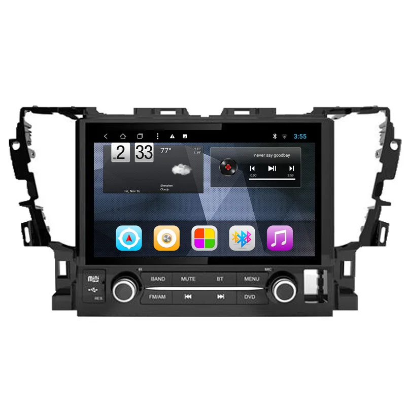 10,1 дюймов Восьмиядерный Android 8,1 автомобильный dvd-плеер для Toyota Alphard Автомобильная электроника gps навигационная система