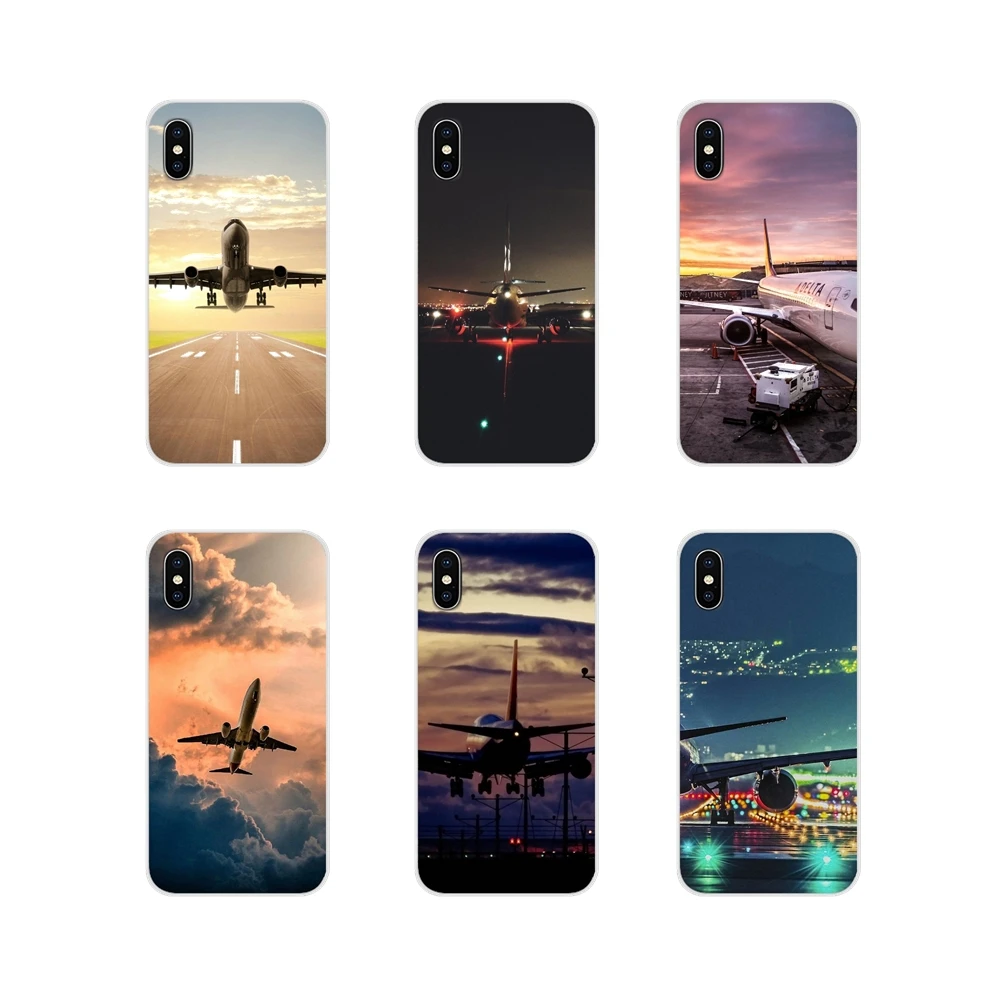 Aircraft Airplane Fly Travel Cloud аксессуары Чехлы для Xiaomi Redmi 4A S2 Note 3 3S 4 4X 5 Plus 6 7 6A Pro Pocophone