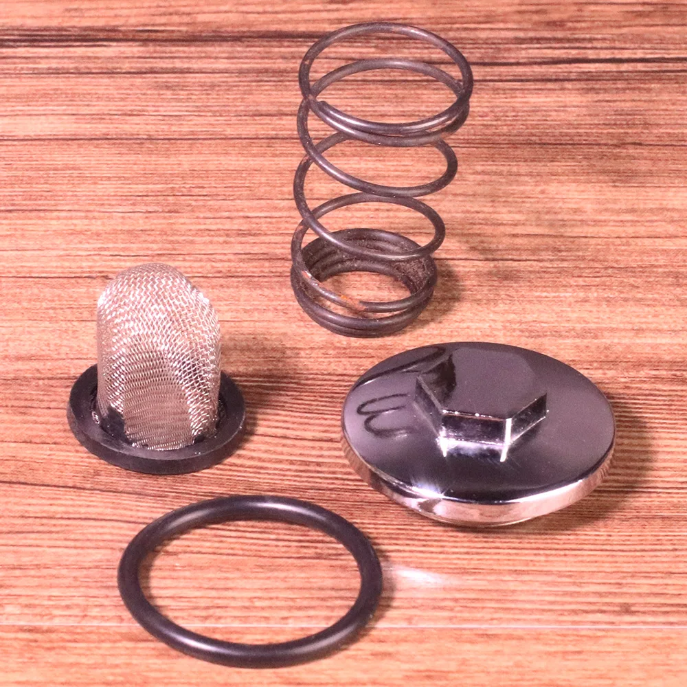 4Pcs Set Engine Parts Plug Moped Oil Filter Drain Screw Scooter Kit Fit for GY6 50cc to 150cc 125150 Chinese Moped Motorcycles (3)