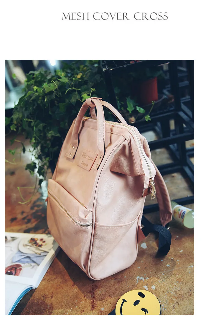 2021 New Leather Backpacks Women School Bags for Teenager Girls Waterproof Fashion Laptop Backpacks Travel Bags Female Rucksack stylish backpacks for teenage girl