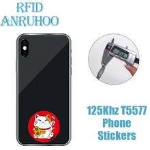 5PCS RFID Rewritable Copy Key 125Khz Smart Chip Sticker EM4305 Copier Badge T5577 Programmer Duplicator Tag ID Proximity Card
