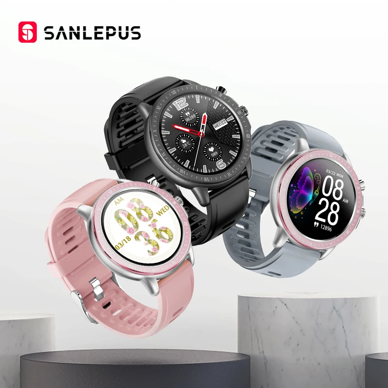 SANLEPUS 2020 новые умные часы спортивные пульсометр Водонепроницаемый Фитнес браслет