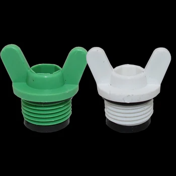 

10PCS 1/2'' (20MM) Male Threaded PPR End Plug Stopper with Double Sealing Rings BSP Standard Tubing Pipe Connector