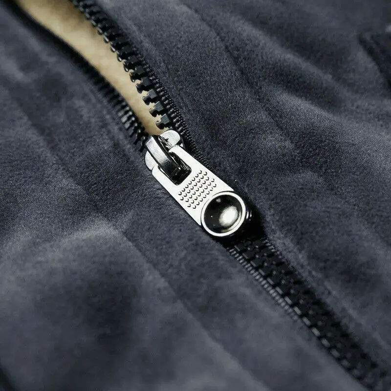 Мужское пальто Slim Fit без рукавов карман на молнии размера плюс зимние теплые толстые V образным вырезом уличные жилеты Жилеты повседневные