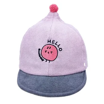 

Summer Baby Hats Toddler boy Baseball Cap Cute Cartoon Baby Girl Hats Cotton Baby Accessories Newborn Adjustable New