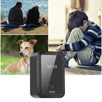 

1pc Car GPS Tracker Portable Long Standby Time GF09 Real Time Waterproof Car Tracker GSM Locator Tracking Device For Location