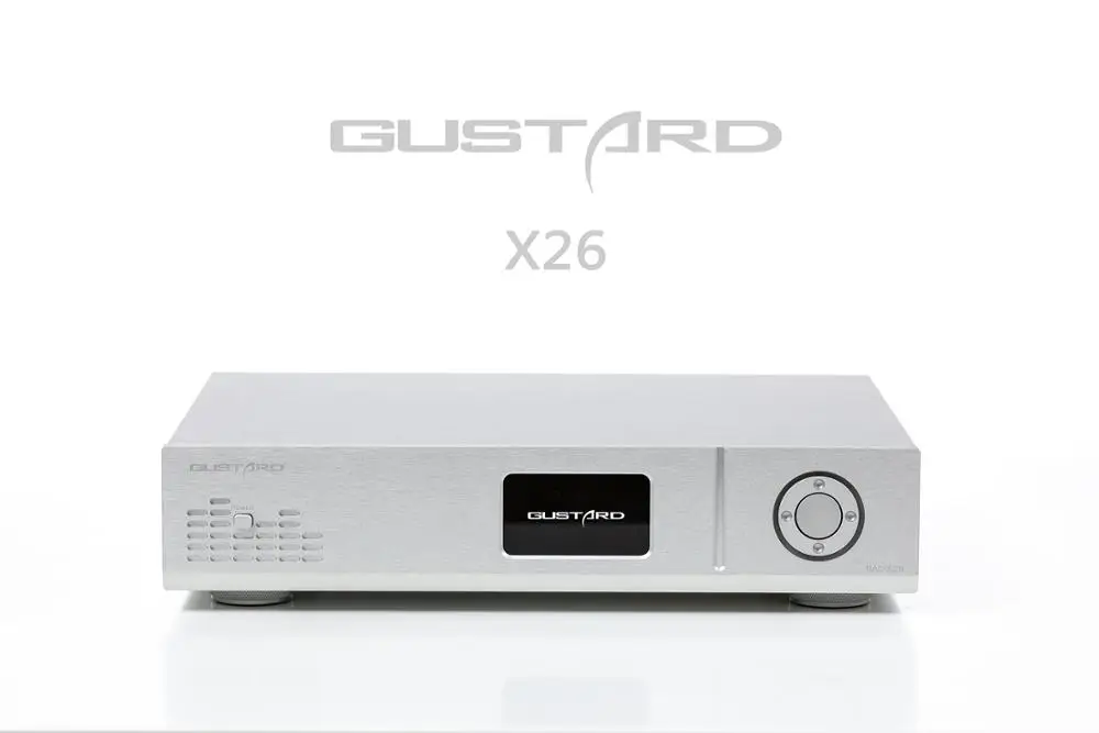 Новое поступление GUSTARD DAC-X26 DAC двойной ES9038PRO цифровая обработка сигналов, фазовая подстройка частоты родный сбалансированный декодер