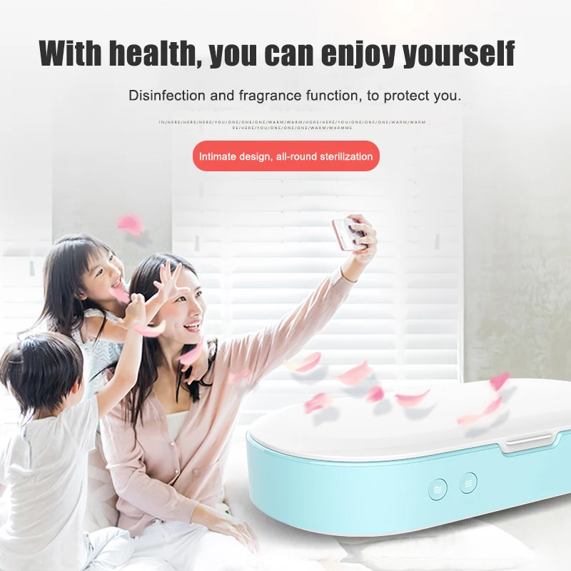 

UV Cell Phone Cleaner UV Light Cleaning Box with USB Interface Suitable for Phones Jewelry Watch Toothbrush IJS998