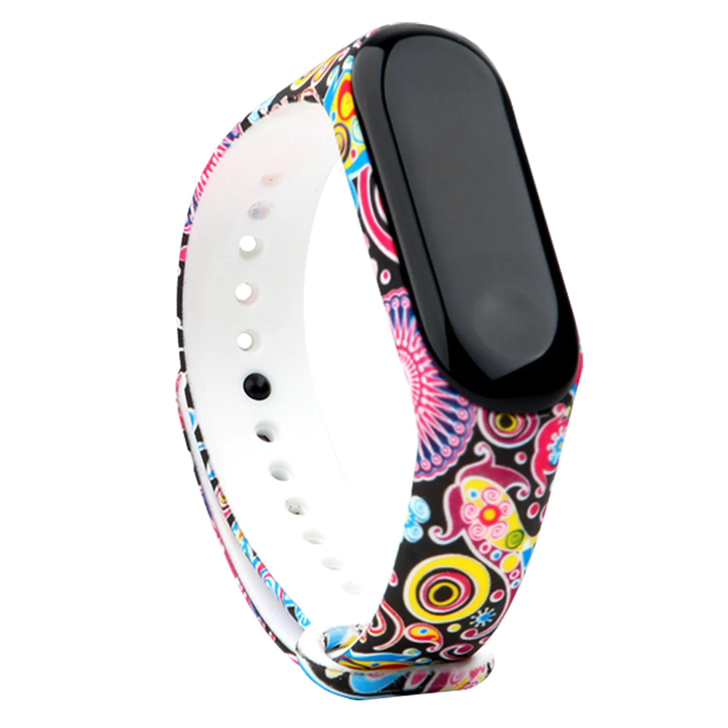 Gosear ТПУ Печатный сменный Браслет ремешок для часов Смарт браслет Xiaomi Xiami Xiao Mi Band 3 4