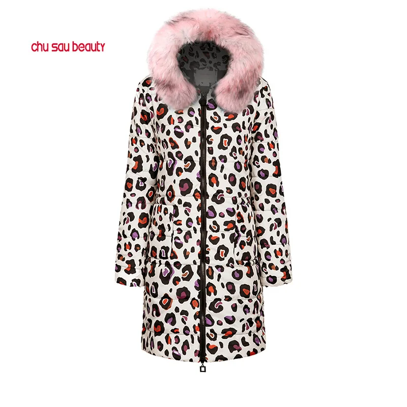

Foreign Trade Supply of Goods a Generation of Fat Hot Selling Cotton Coat WOMEN'S Dress Large Fur Collar down Feather Cotton-pad
