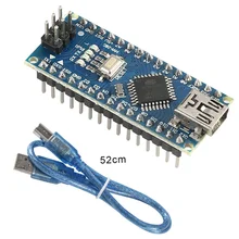 

For Arduino Nano Mini USB With The Bootloader Compatible Nano 3.0 Controller V3.0 CH340 USB Driver 16Mhz ATMEGA328P