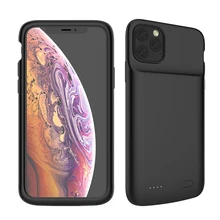 Для iphone 11 11 Pro 11 Pro Аккумулятор Max чехол силиконовый материал ультратонкий умный чехол power Bank