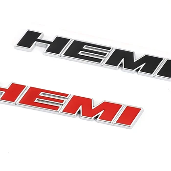 

10pcs 3D Metal Car Sticker for HEMI Logo Emblem Nameplate Badge Decals for RAM 1500 2500 3500 Jeep Dodge Challenger Decals Car