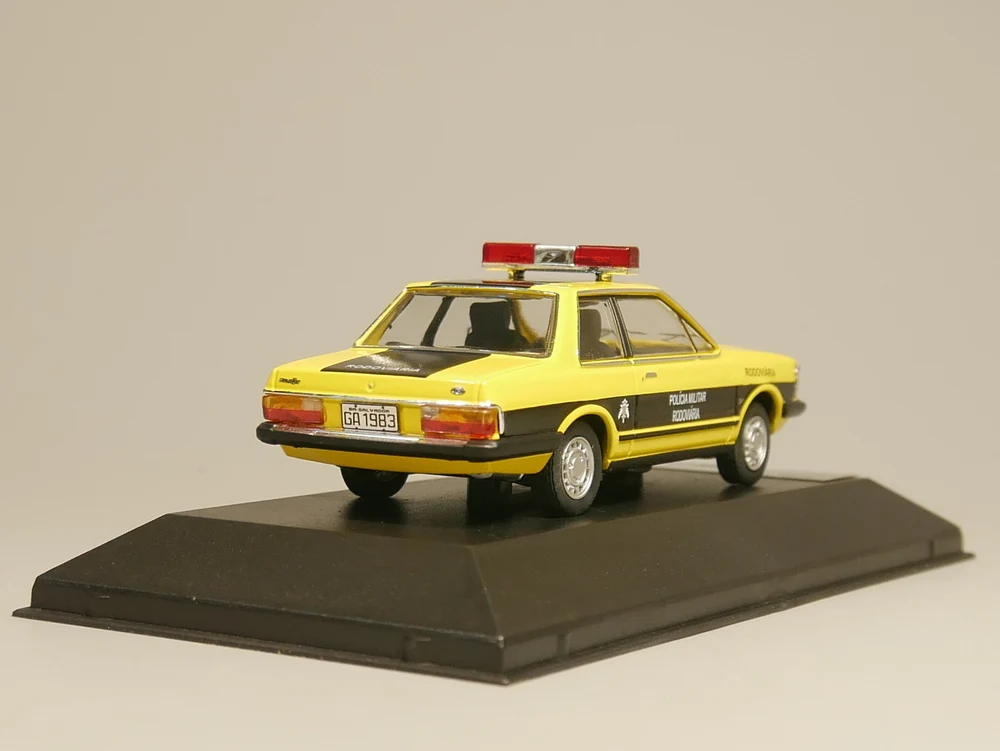 Премиум X 1:43 Ford DEL REY Ouro Policia Militar Rodoviaria 1982 литая модель автомобиля