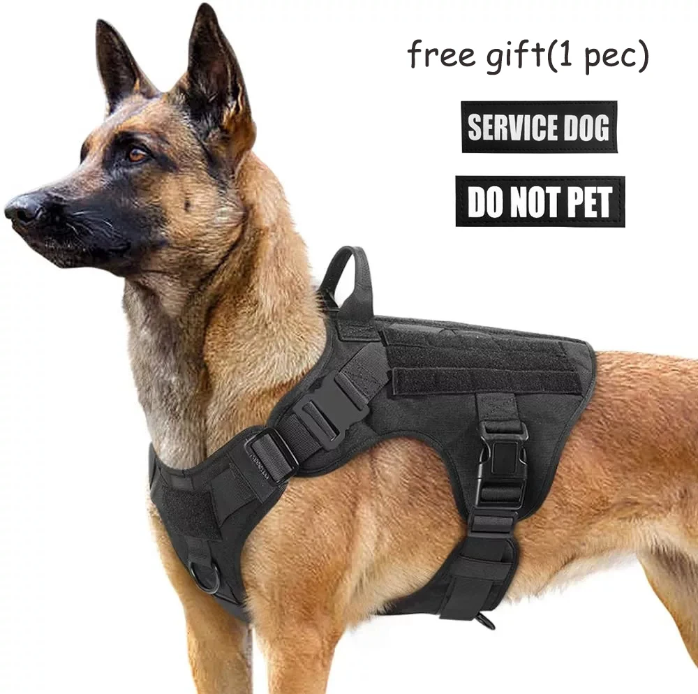 For Sale Leash-Set Pet-Harness Dog-Vest German Shepherd Dogs-Training Small Durable Tactical And 4000934919061