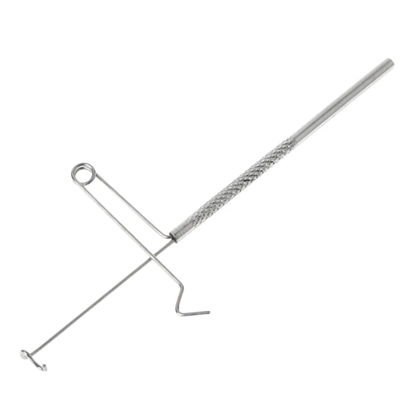 

Fly Fishing Knot Tying Tool Tyer Hook Line Knotter Tie Nail Stainless Steel Needles Fishing Accessories