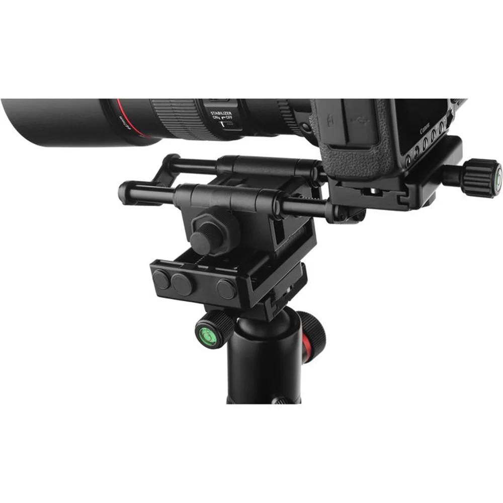 Trilho de focalização macro de velcro (4 vias)