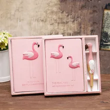 Креативный розовый блокнот с ручкой милый дневник Книга канцелярские принадлежности подарок школьные и офисные принадлежности