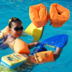 1 пара надувные кольца для плавания рулонные Плавающие Надувные нарукавники