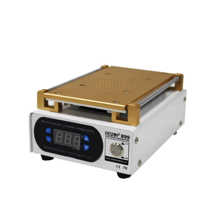

Constant temperature heating screen removal machine BOZAN 899 Mobile phone screen separator LCD screen vacuum 220V 550W