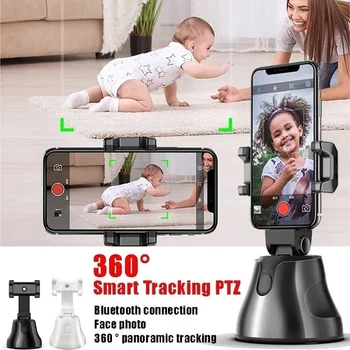 

NEW Portable Auto Smart Shooting Selfie Stick , 360 Rotation Auto Face Tracking Object Tracking Vlog Camera Phone Holder