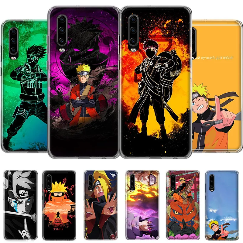 

Anime Uzumaki Naruto Phone Case For Huawei Mate P 40 30 20 10 P Smart Z 2018 2019 Pro Lite Plus Cover soft Silicone TPU